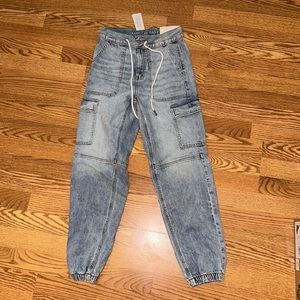 American Eagle jean joggers